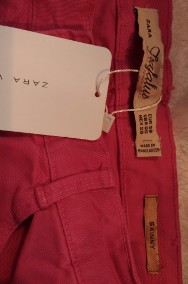 (38/M) ZARA/ Różowe spodnie, rurki, skinny, jeansy z Madrytu/ NOWE-2