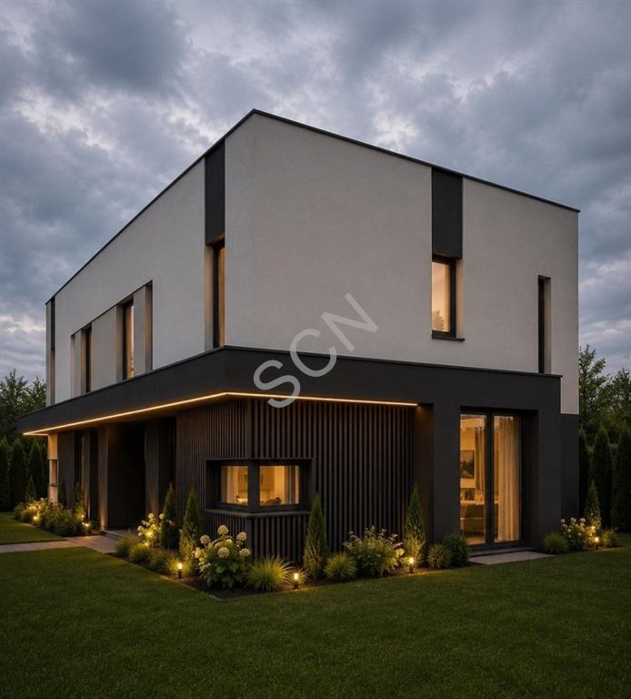 Nowoczesny bliźniak premium z ogrodem, Wawer - Widok 2