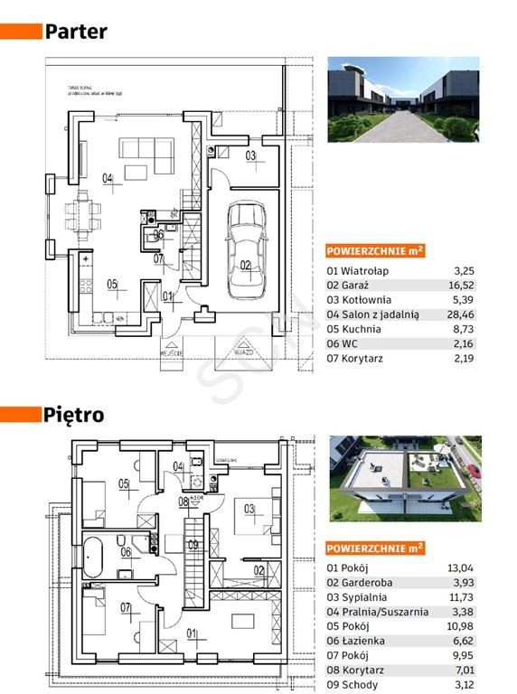 Nowoczesny bliźniak premium z ogrodem, Wawer - Widok 3