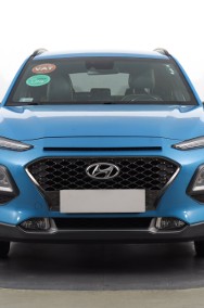 Hyundai Kona , Salon Polska, GAZ, VAT 23%, Skóra, Navi, Klimatronic,-2