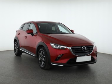 Mazda CX-3 , Salon Polska, Serwis ASO, Automat, Skóra, Klimatronic,-1