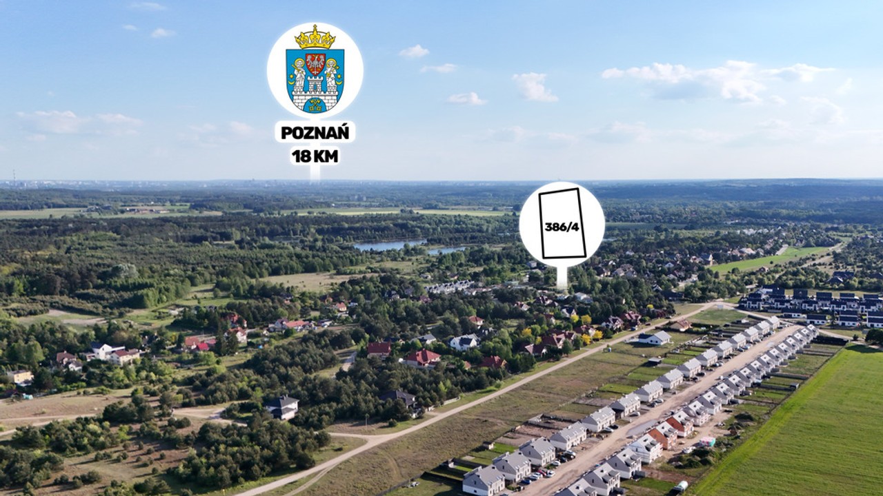 Działka budowlana Potasze- pod dom jednorodzinny - Widok 4