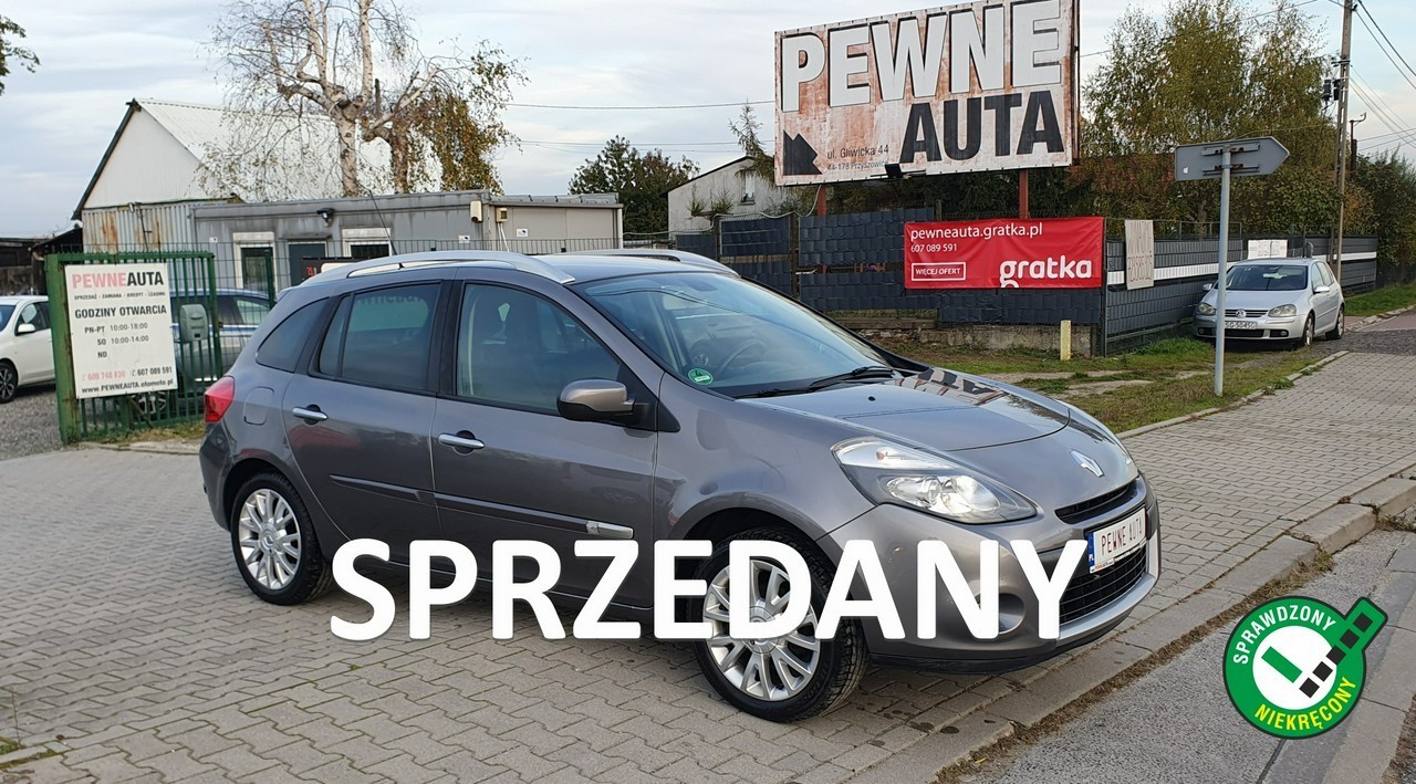 Renault Clio III Niski przebieg/Bardzo zadbany/Alufelgi/Podgrzewane fotele