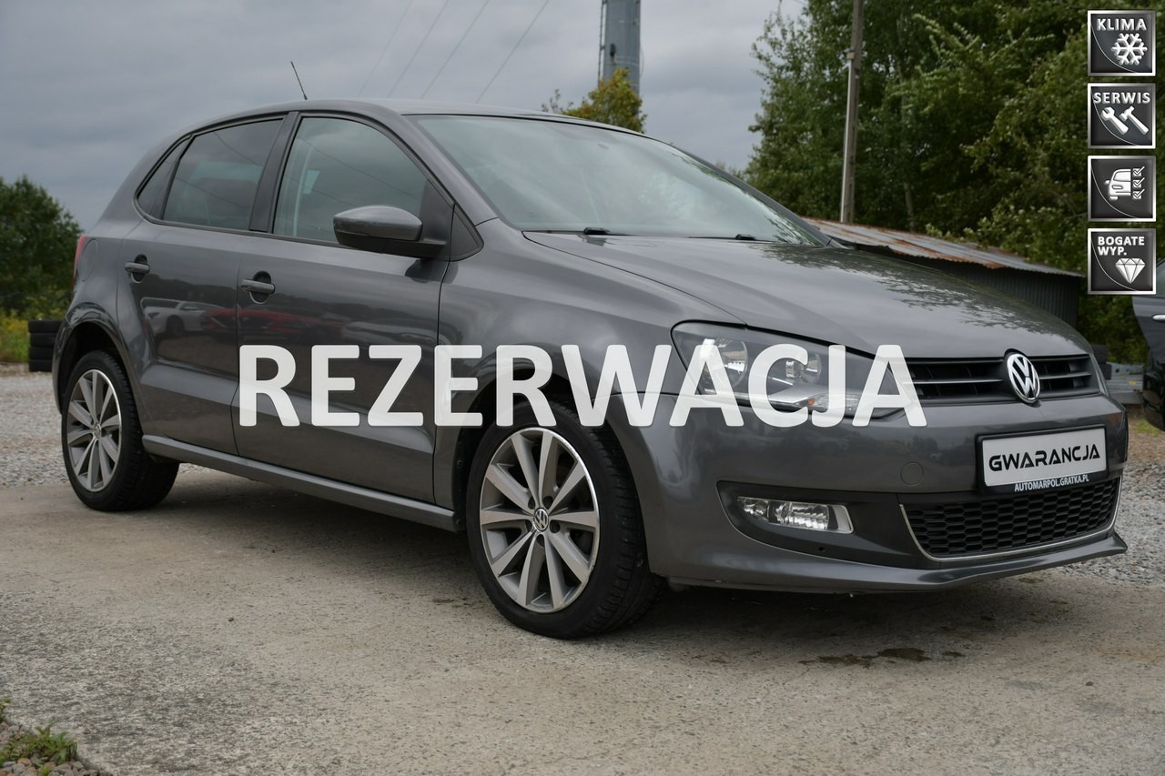 Volkswagen Polo V |zarejestrowany|gwarancja|klimatyzacja|alufelgi|czujniki parkowania