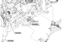 New Holland T6070 Hydroakumulator 47388775