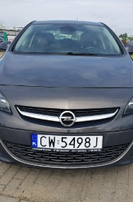 Opel Astra J Sedan 1,4 Turbo Nawigacja Klimatronik Zarejestrowany Gwarancja-2