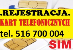 Zarejestrowane karty telefoniczne SIM Warszawa startery do telefonu komorkowego