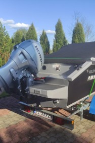 Łódź aluminiowa VBOATS 46 Fish z silnikiem Honda BF50 LRTU 50km-2