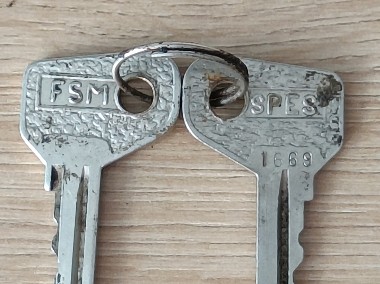 Kolekcja kluczy PRL FSM SPES 1669 nowe oryginalne-1
