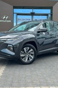 Hyundai Tucson III 1.6T-GDI HEV 6AT 2WD 230KM Smart+Led Gwarancja 2028 Polski Salon FV2-2