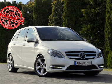 Mercedes-Benz Klasa B W246 1.6i(122KM)*Radar*Avantgarde*Bi-Xenon*Led*Duża Navi*Skóry*Alu17"ASO-1