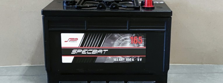 Akumulator Specbat Agro 6V 165Ah 850A EN lewy plus-1