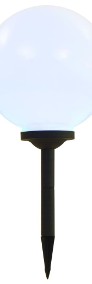 vidaXL Kuliste lampy solarne na zewnątrz, 2 szt., LED, 30 cm, RGB 44459-4