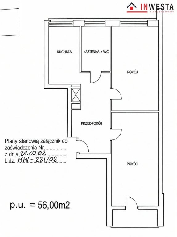 ŻOLIBORZ 2 POKOJE BALKON CEGŁA METRO WARTO – pohled 3