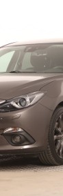 Mazda 3 III , Serwis ASO, Skóra, Navi, Klimatronic, Tempomat, Parktronic,-3
