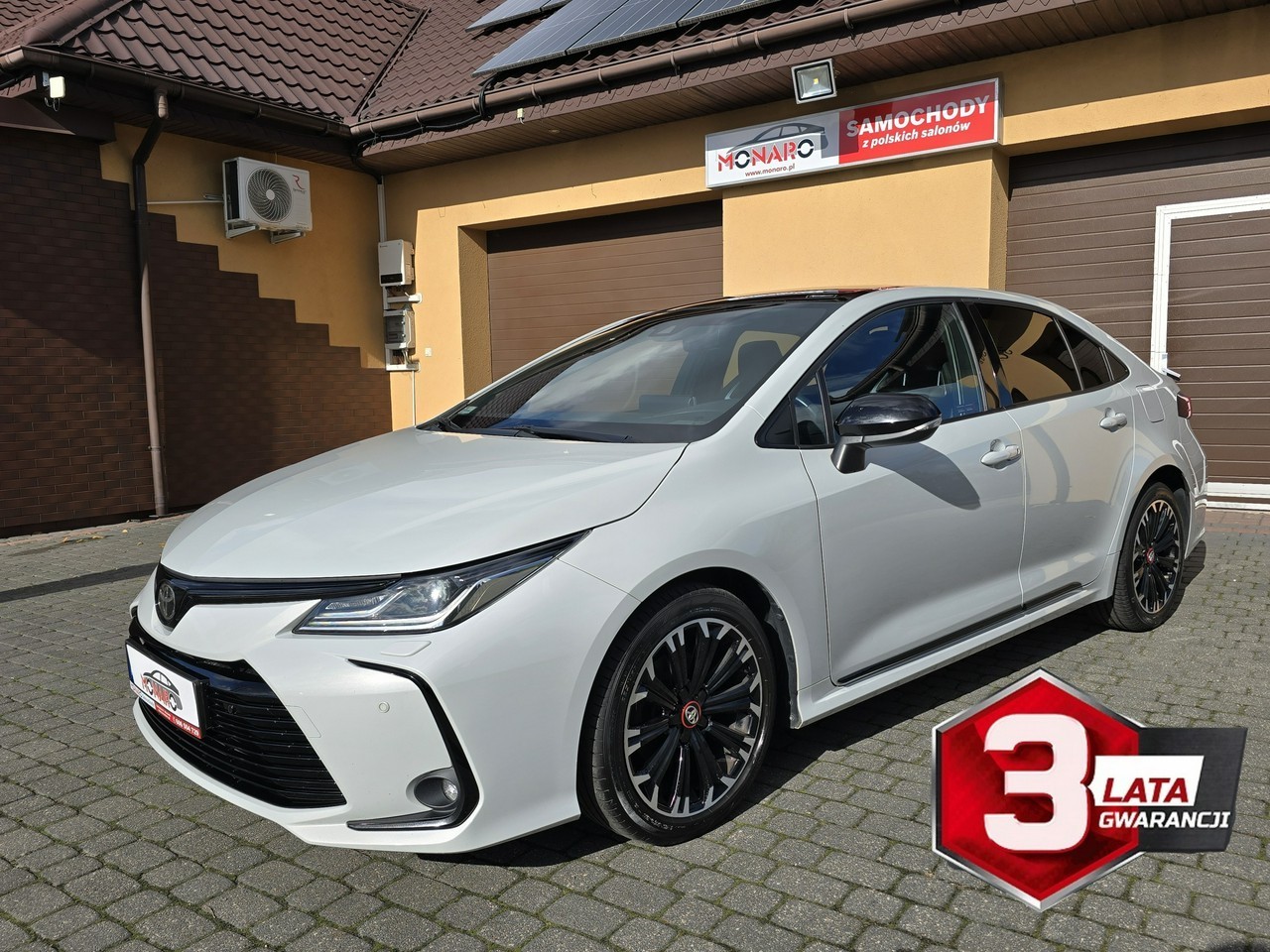 Toyota Corolla XII 3 Lata Gwarancji GR SPORT 1.6 132KM Dynamic Grey Salon Polska FV 23%