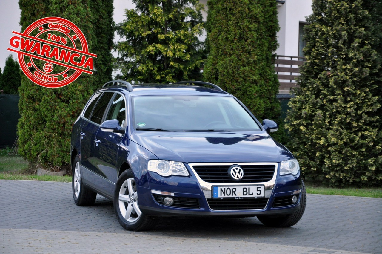 Volkswagen Passat B6 2.0TDI(140KM)*El.Fotel*Welur*Klimatronik*Reling*Chrom*Alu16