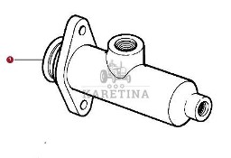 Massey Ferguson 3690 Pompka Pompa Sprzęgła Wysprzęglik CZĘŚCI 1613986M4