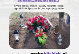 Opieka nad grobami Ożarów Mazowiecki - mycie grobu, znicze i kwiaty na grób