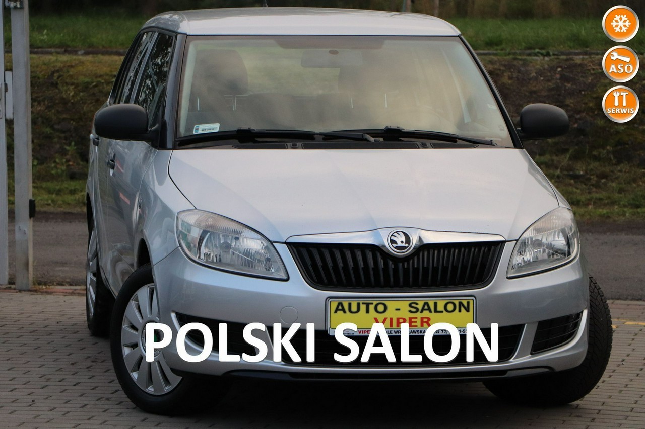 Skoda Fabia II 1-właścicel, krajowy, zarejestrowany, Fa VAT, serwisowany