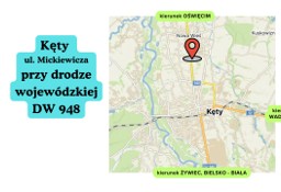 Działka usługowa Kęty, ul. Mickiewicza