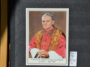 Papież Jan Paweł II. Zair I ** Poz.  Ks. Chrostowski 11-1
