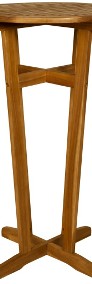 vidaXL 3-częściowy zestaw mebli barowych z litego drewna akacjowego44010-3