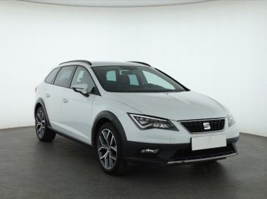 SEAT Leon III , Salon Polska, Serwis ASO, Skóra, Klimatronic, Tempomat,-1
