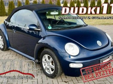 Volkswagen New Beetle 1,6B dudki11 Cabrio,Podg.Fot.Skóry.El.szyby,Centralka,OKAZJA-1