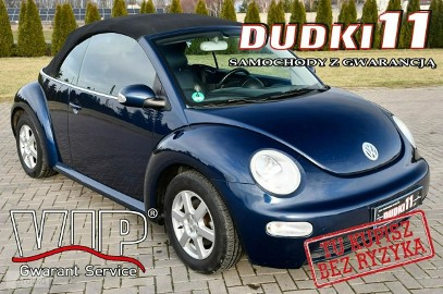 Volkswagen New Beetle 1,6B dudki11 Cabrio,Podg.Fot.Skóry.El.szyby,Centralka,OKAZJA