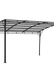 vidaXL Zadaszenie ogrodowe, 4 x 3 x 2,55 m, kremowe-3