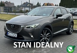 Mazda CX-3 FULL*NAVI*Kamera*Cofania*Skóra*Grzane*Fotele*Serwis*ASO*Zarejestrowa