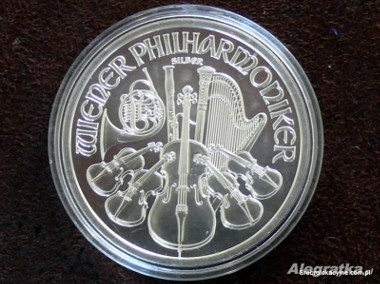 Kupie srebrne monety american eagle wiener philharmoniker 1 OZ /skup/-1