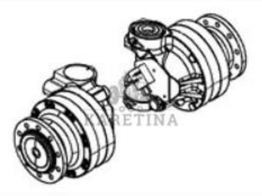 New Holland CR9080 Silnik Hydrauliczny Napęd Tylny Zwolnica CZĘŚCI 87281652 87281653-2