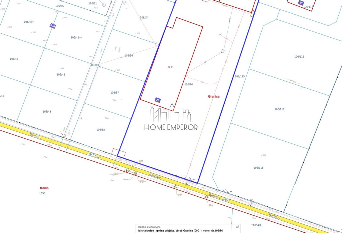 Działka na sprzedaż, 4790 m², Michałowice Granica - Ansicht 2