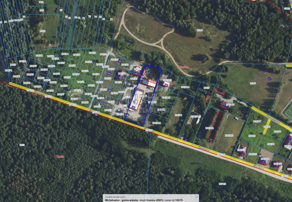 Działka na sprzedaż, 4790 m², Michałowice Granica - Ansicht 3
