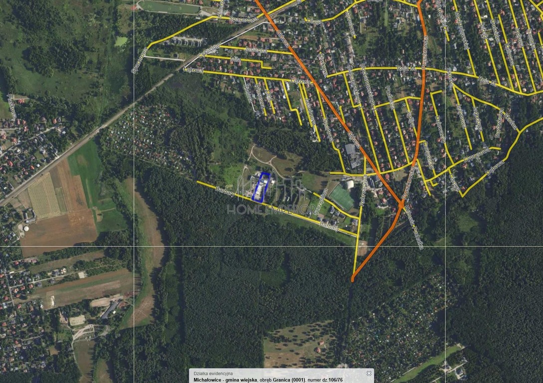 Działka na sprzedaż, 4790 m², Michałowice Granica - Ansicht 4