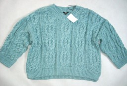H&M luźny Sweter NOWY z Wełna  40 42