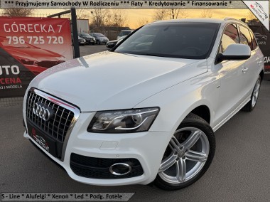 Audi Q5 Automat * S-Line * Skóry * Nawigacja * 4x4 * Xenon-1