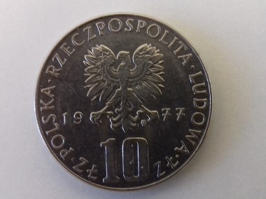 Moneta 10 zł – B. Prus 1977, do sprzedania-2