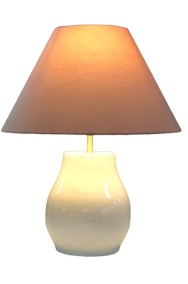 Klasyczna lampa stołowa ceramiczna KESTAD-2