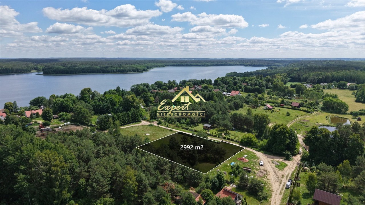 Działka nad Jeziorem Isąg |2992 m²| MPZP