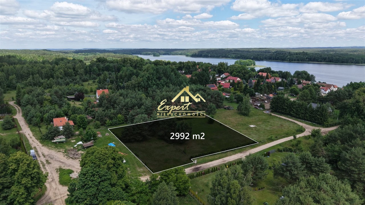Działka nad Jeziorem Isąg |2992 m²| MPZP - Widok 3