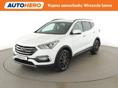 Hyundai Santa Fe III navi klima auto grzane fotele kamera i czujniki parkowania-1