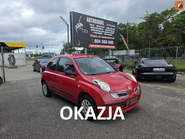 Nissan Micra III 1.2 Benzyna 65 KM, Klimatyzacja, Isofix, Dwa Klucze, Wejście AUX-1