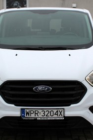 Ford Transit Custom 9-osob. L2 130KM Salon PL FV23% 1WŁ Android/Apple Tempomat Gwarancja-2