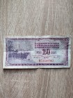 Banknot 20 Dinara 1974 Jugosławia