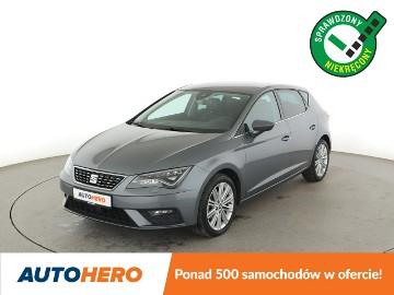 SEAT Leon III Xcellence automat navi półskóra climatronic PDC grzane fotele