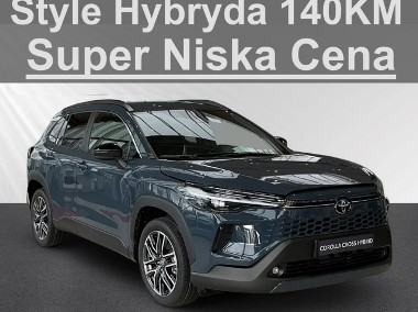 Toyota Corolla XII Corolla Cross 140KM Hybryda Style Kamera Akt. Tempomat Super Niska Cena1611-1
