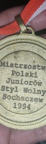 Medal Mistrzostw Polski w Zapasach -4